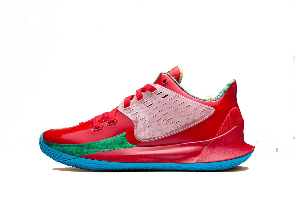 2021 Kyries Low 2 Mr Krabs shoes for sales Grade school men women Basketball shoe Wholesale prices US4-US12
2021 Kyries Low 2 Mr Krabs shoes for sales Grade school men women Basketball shoe Wholesale prices US4-US12