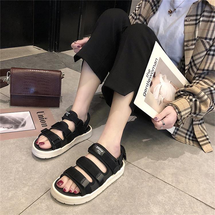 Hot Sale-Sandals Korean Version Round Head Flat Heel Shoes Dropshipping and wholesale