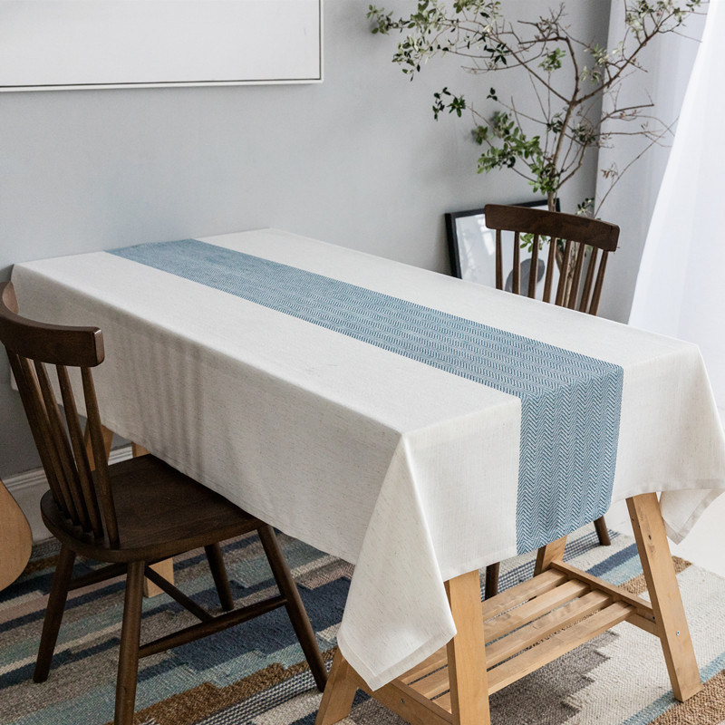 New Square Dining Table Cloth Rectangle Tablecloth for Wedding Party Cotton Linen Towels Kitchen Table Cover Home Decoration Textile