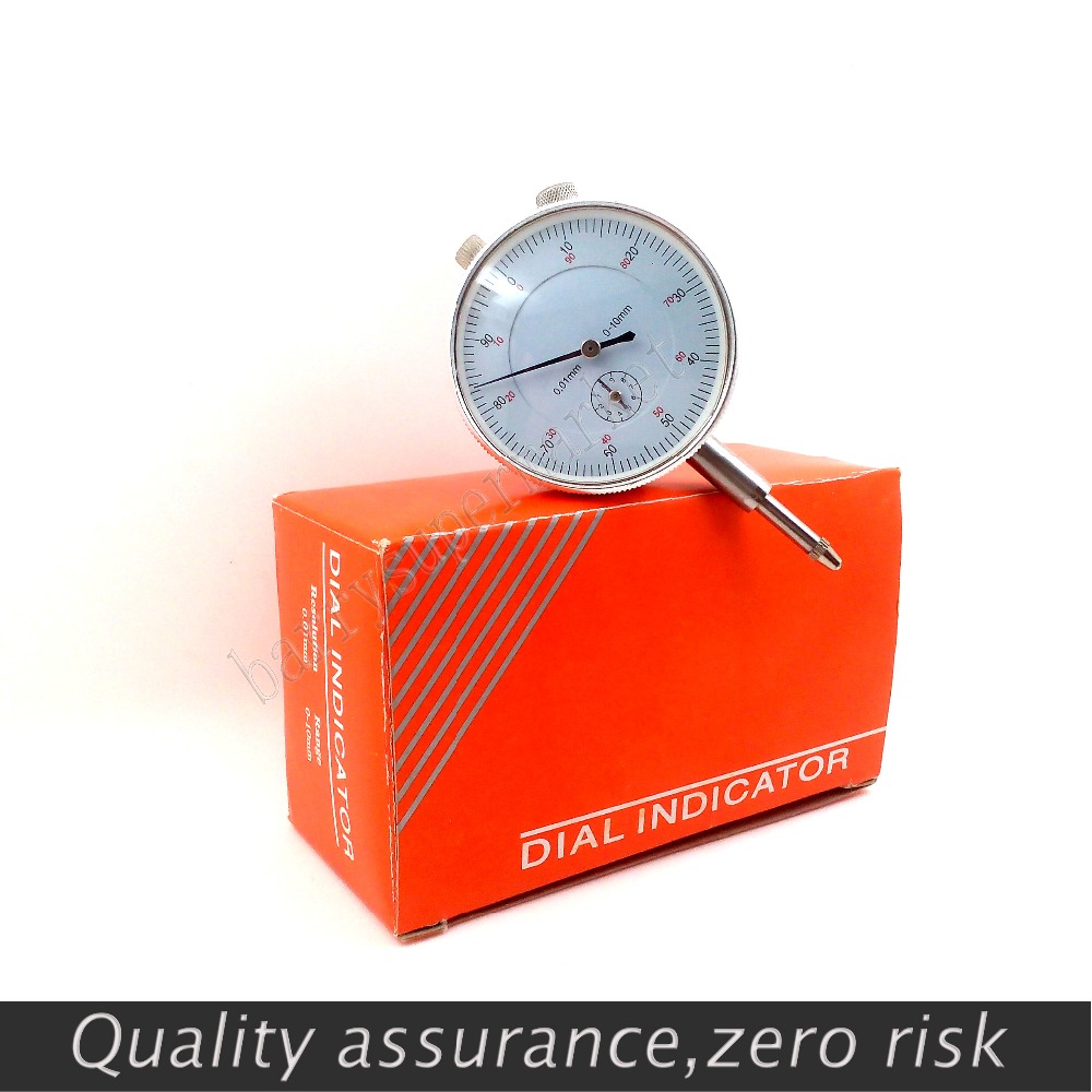 Precision 001mm Dial Indicator Gauge 010mm Meter Resolution Indicators mesure instrument Tool dial gauges1555915
