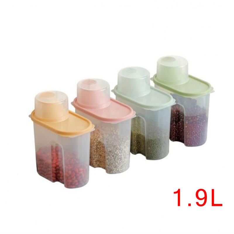4pcs Large Capacity Airtight Dry Container Durable Cereal Storage Box 1.9L -safe Material Good Sealing Fresh Dry
4pcs Large Capacity Airtight Dry Container Durable Cereal Storage Box 1.9L -safe Material Good Sealing Fresh Dry