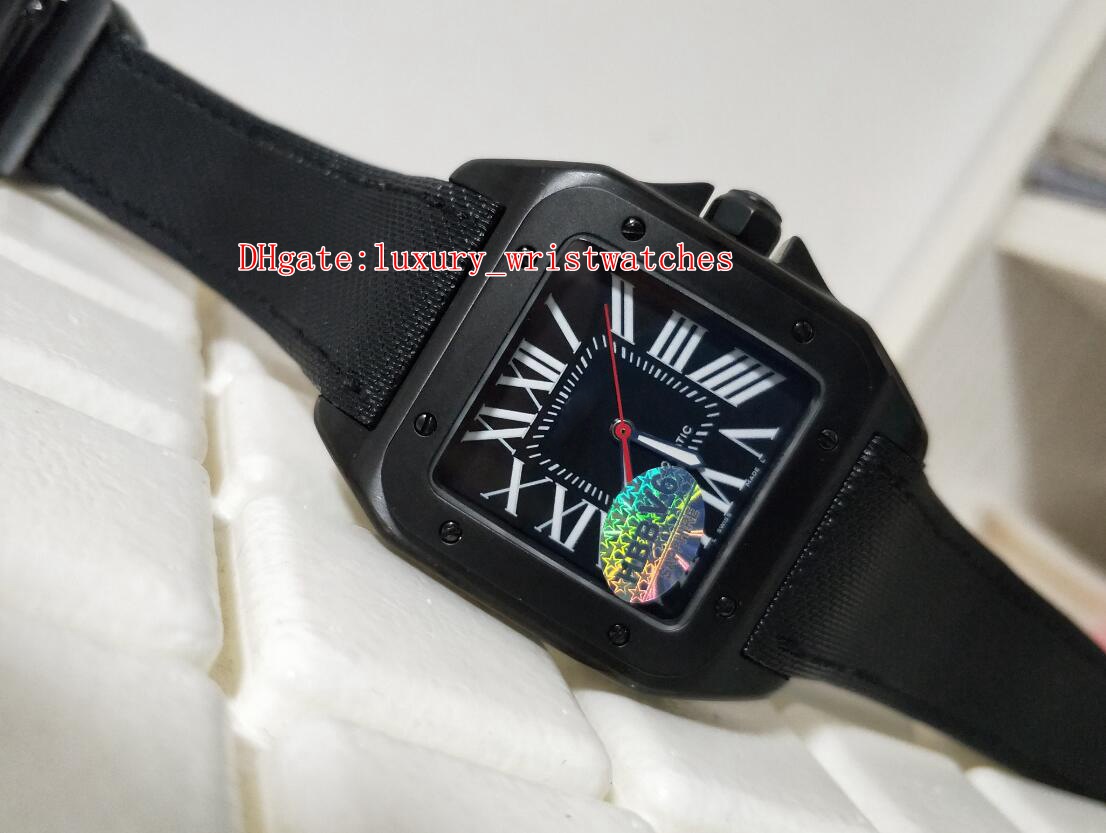 Excellent Wristwatches V6 43mm SAN100 Black PVD Case Chronograph Working Luminescent ETA 2824-2 Movement Automatic mechanical Mens Watch Men Watches, No box papers
Excellent Wristwatches V6 43mm SAN100 Black PVD Case Chronograph Working Luminescent ETA 2824-2 Movement Automatic mechanical Mens Watch Men Watches, No box papers
