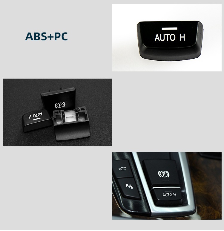 Car Handbrake Parking Brake P Button Switch Cover For BMW 5 7 F02 F07 F10 2009-2015
