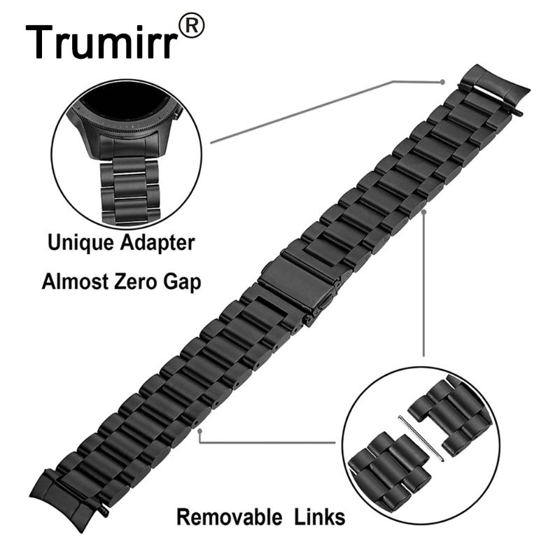 Zero Gap Curved Stainless Steel Watchband + Link Remover for Samsung Galaxy Watch 42mm SM-R810/SM-R815 Band Wrist Strap Bracelet
Zero Gap Curved Stainless Steel Watchband + Link Remover for Samsung Galaxy Watch 42mm SM-R810/SM-R815 Band Wrist Strap Bracelet