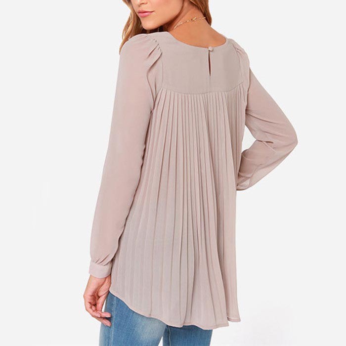 2020 New Fashion shirt women elegant blouses vintage chiffon blouse long sleeve OL shirts casual plus size women clothing