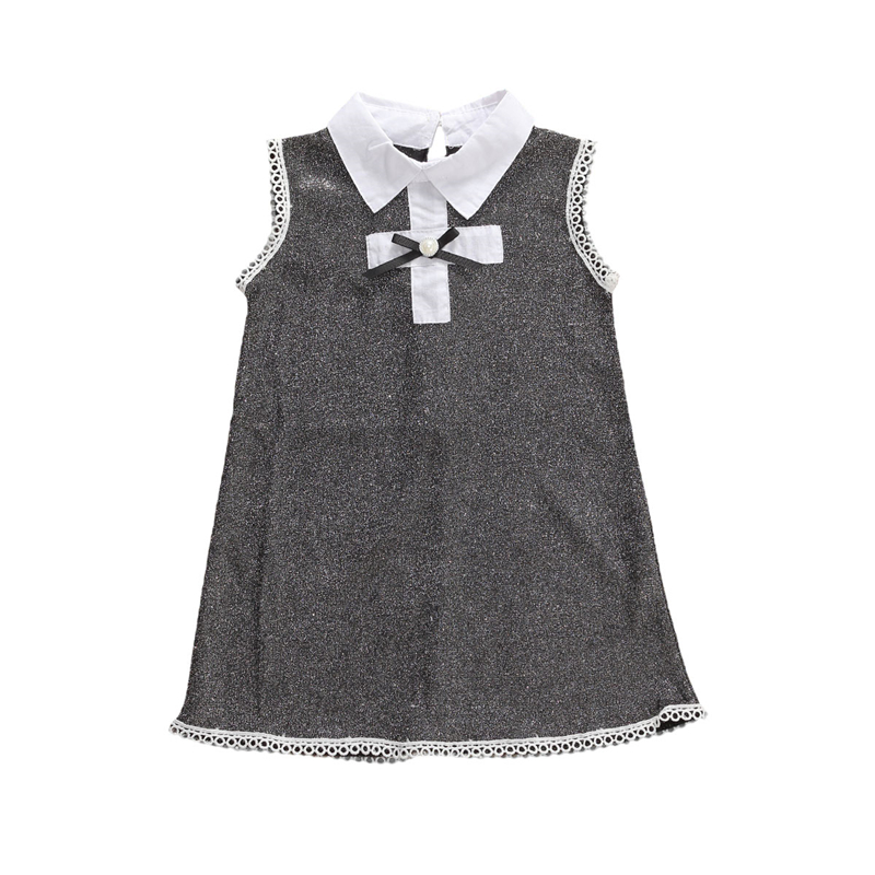 Fashion Summer Clothing Sweet Kids Baby Girl Sleeveless Shift Dress Solid Color Casual princess Dress, As pic
Fashion Summer Clothing Sweet Kids Baby Girl Sleeveless Shift Dress Solid Color Casual princess Dress, As pic