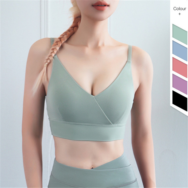 LISCN Sports Bra Push Up Top Fitness Women Yoga Bra Professional Running Gym Sport Shockproof Pad stanik sportowy S, Pink
LISCN Sports Bra Push Up Top Fitness Women Yoga Bra Professional Running Gym Sport Shockproof Pad stanik sportowy S, Pink