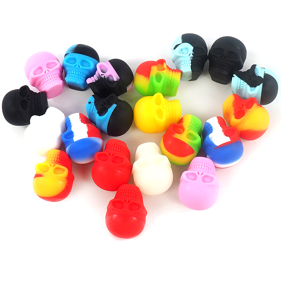 3ML skull silicone container nonstick jar Small Empty Bottle wax oil rigs tobacco storage containers
3ML skull silicone container nonstick jar Small Empty Bottle wax oil rigs tobacco storage containers