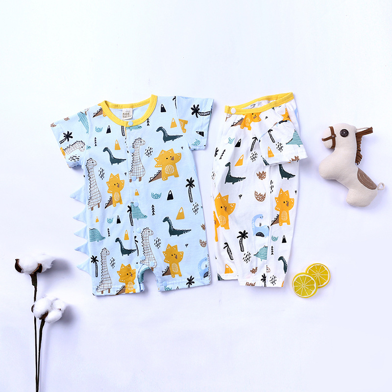 Kids Hot Selling Jumpsuits Children Casual Rompers Boys and Girls Dinosaur Cartoon Print Jumpsuit 2020 Style Baby Summer Clothes, White
Kids Hot Selling Jumpsuits Children Casual Rompers Boys and Girls Dinosaur Cartoon Print Jumpsuit 2020 Style Baby Summer Clothes, White