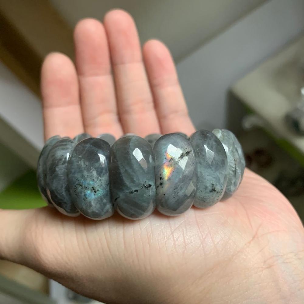 rainbow Labradorite stone bracelet natural gemstone bangle fine jewelry for woman for man for gift wholesale CX200702, Black
rainbow Labradorite stone bracelet natural gemstone bangle fine jewelry for woman for man for gift wholesale CX200702, Black