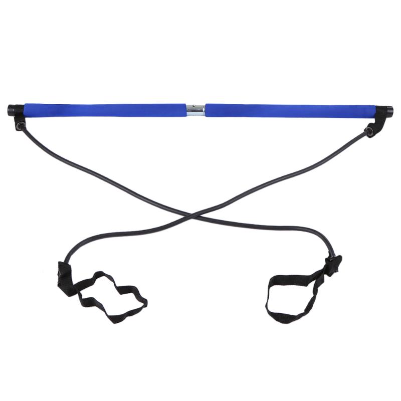 Fitness Yoga Pilates Bar Kit Resistance Band Yoga Exercise Foot Loop Toning Bar Sport Home for Stretch Twisting Sit-Up
Fitness Yoga Pilates Bar Kit Resistance Band Yoga Exercise Foot Loop Toning Bar Sport Home for Stretch Twisting Sit-Up