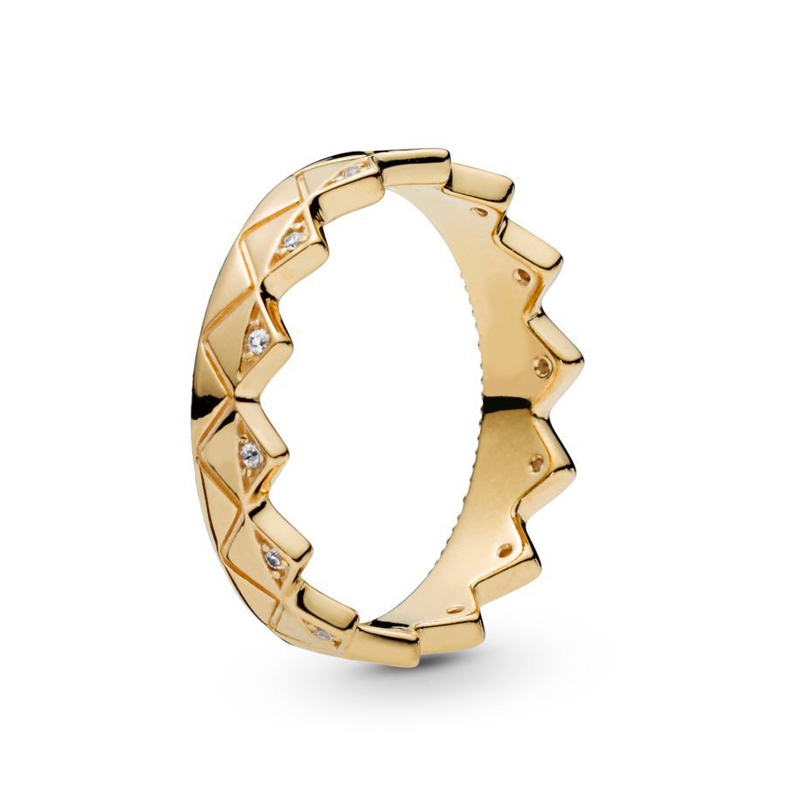 Wholesale- Ring Luxury Designer Jewelry for Pandora 925 Sterling Silver Plated 18K Gold Temperate Women's Ring with Box
Wholesale- Ring Luxury Designer Jewelry for Pandora 925 Sterling Silver Plated 18K Gold Temperate Women's Ring with Box