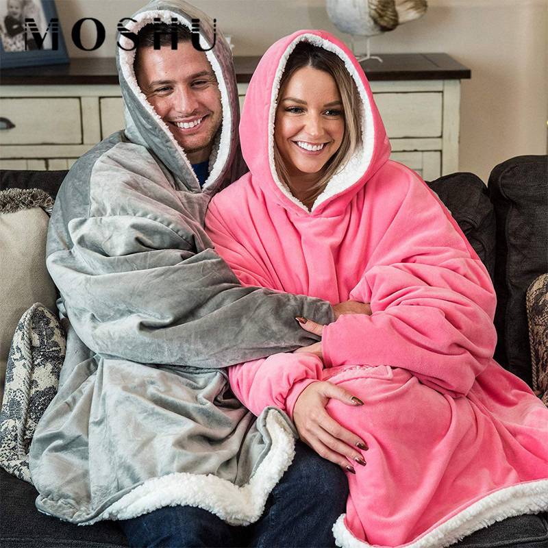 Winter Womens Sweatshirts Hoodies Warm Outdoor Hooded Coats Comefy Hooded Blanket Bathrobe Robe Fleece Blanket Hoodies Women, Blue
Winter Womens Sweatshirts Hoodies Warm Outdoor Hooded Coats Comefy Hooded Blanket Bathrobe Robe Fleece Blanket Hoodies Women, Blue