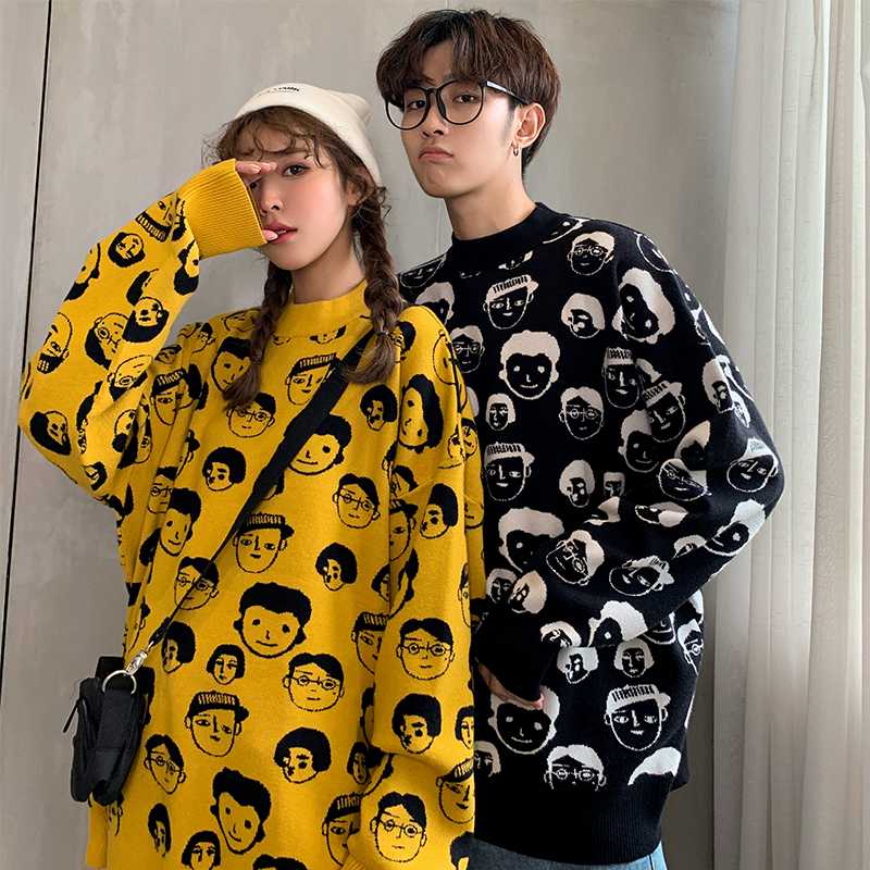 Sweethearts outfit fall render pullovers han edition students loose brim long sleeve knit female 2019 new, Black
Sweethearts outfit fall render pullovers han edition students loose brim long sleeve knit female 2019 new, Black