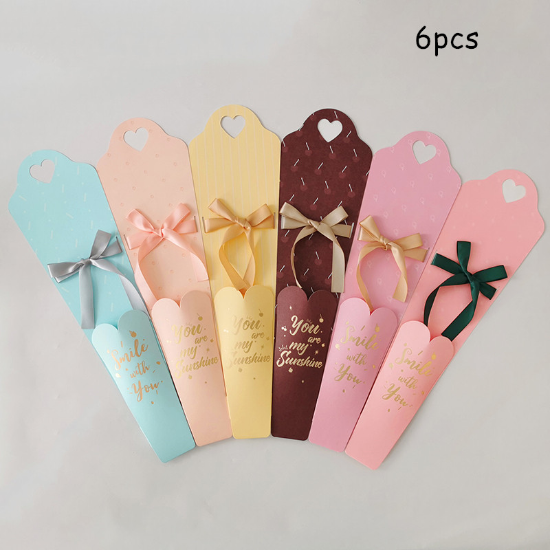 6pcs Design Single Flower Box Flower Packaging Box Tanabata Teacher Festival Hot New Products
6pcs Design Single Flower Box Flower Packaging Box Tanabata Teacher Festival Hot New Products