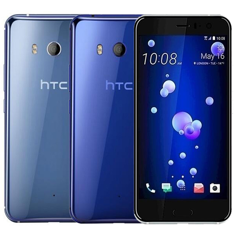 

Original Refurbished HTC U11 5.5 inch Octa Core 4GB/6GB RAM 64GB/128GB ROM 12MP+16MP Unlocked 4G LTE Android Smart Cell Phone DHL 1pcs, Black