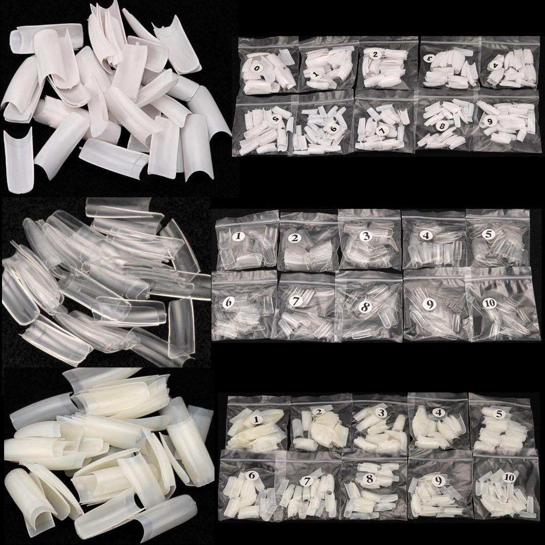 500pcs Natural/Clear/White Artificial False Acrylic UV Gel Half French Nail Tips False Nail Extensions
500pcs Natural/Clear/White Artificial False Acrylic UV Gel Half French Nail Tips False Nail Extensions