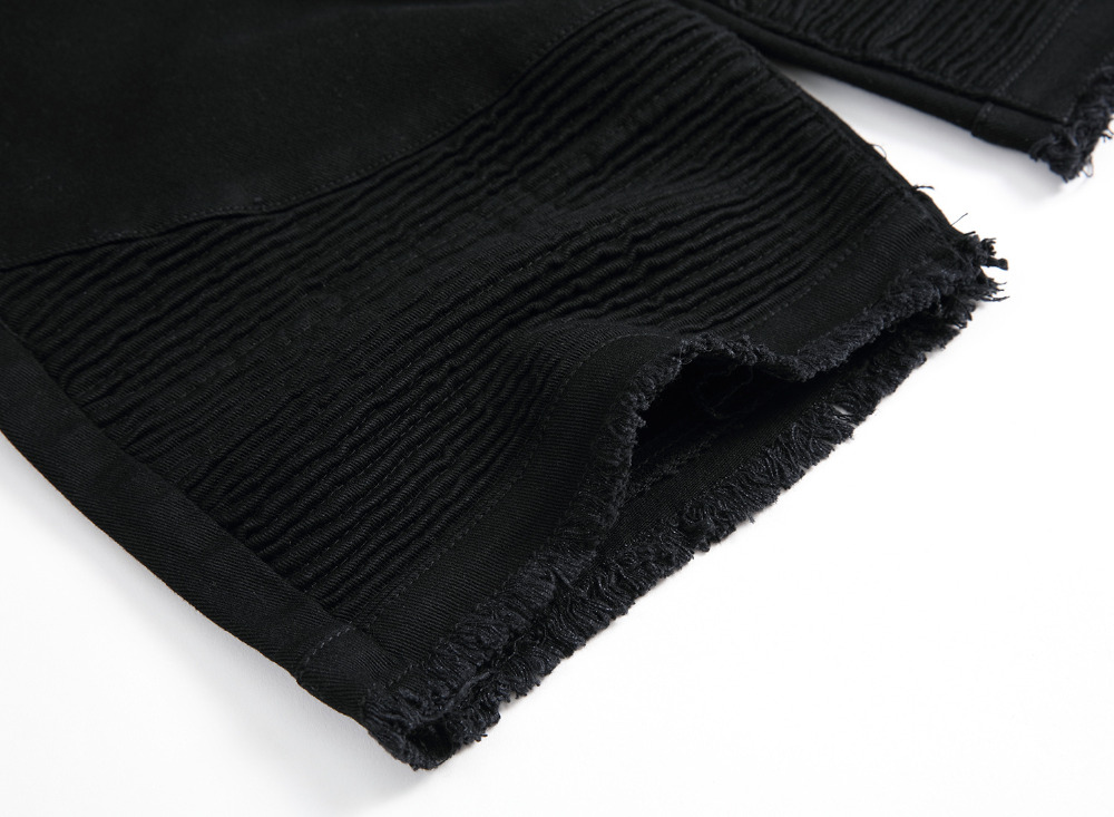 NEW high street shorts Hip hop fashion summer male short jeans Soft and comfortable hole shorts jeans1