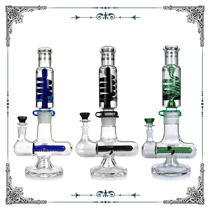14'' Phoenix Freezable coil big glass bong Hookahs inline perc with glycerin bongs coil heady glass smoking water pipe build a bong waterpipes
14'' Phoenix Freezable coil big glass bong Hookahs inline perc with glycerin bongs coil heady glass smoking water pipe build a bong waterpipes