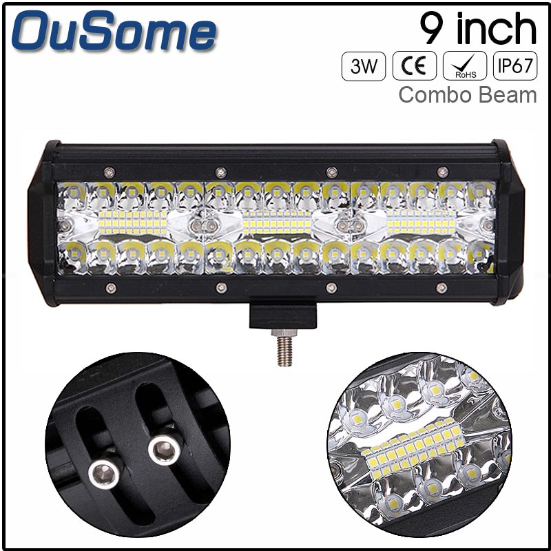 9 INCH waterproof UTV ATV SUV boat 12v 24v truck car 10-30V 4x4 LED light bar work offroad for Motorcycle driving
9 INCH waterproof UTV ATV SUV boat 12v 24v truck car 10-30V 4x4 LED light bar work offroad for Motorcycle driving