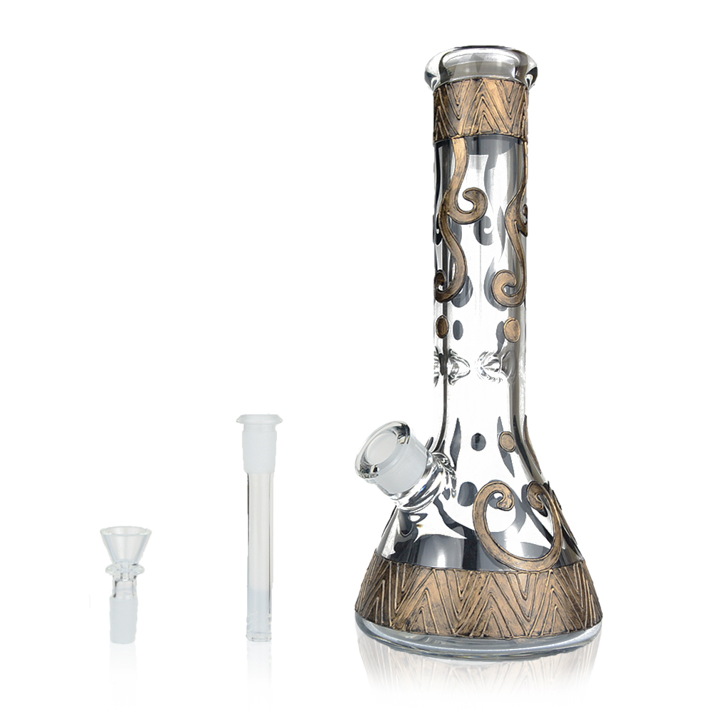 12" Retro Glass Bong Water Pipe 7mm Thick Hookah Beaker Bongs Ice Ash Catcher Dab Oil Rigs Smoking Bubbler Pipes Bowl
12" Retro Glass Bong Water Pipe 7mm Thick Hookah Beaker Bongs Ice Ash Catcher Dab Oil Rigs Smoking Bubbler Pipes Bowl