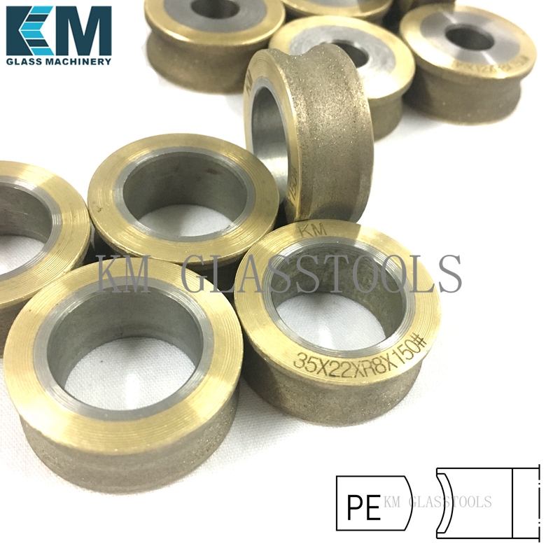 Free Shipping! Diameter 35*Hole 22, Pencil edge Peripheral Daimond wheels,trapezoid wheel,For Glass grinding machine
Free Shipping! Diameter 35*Hole 22, Pencil edge Peripheral Daimond wheels,trapezoid wheel,For Glass grinding machine