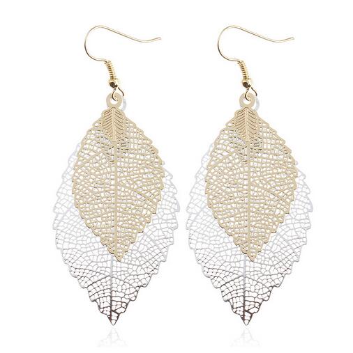 Vintage Leaves Drop Earrings Luxury Boho Bohemian Leaf Dangle Earrings Hollow Out Earrings For Women New Fashion Jewelry GB432
Vintage Leaves Drop Earrings Luxury Boho Bohemian Leaf Dangle Earrings Hollow Out Earrings For Women New Fashion Jewelry GB432