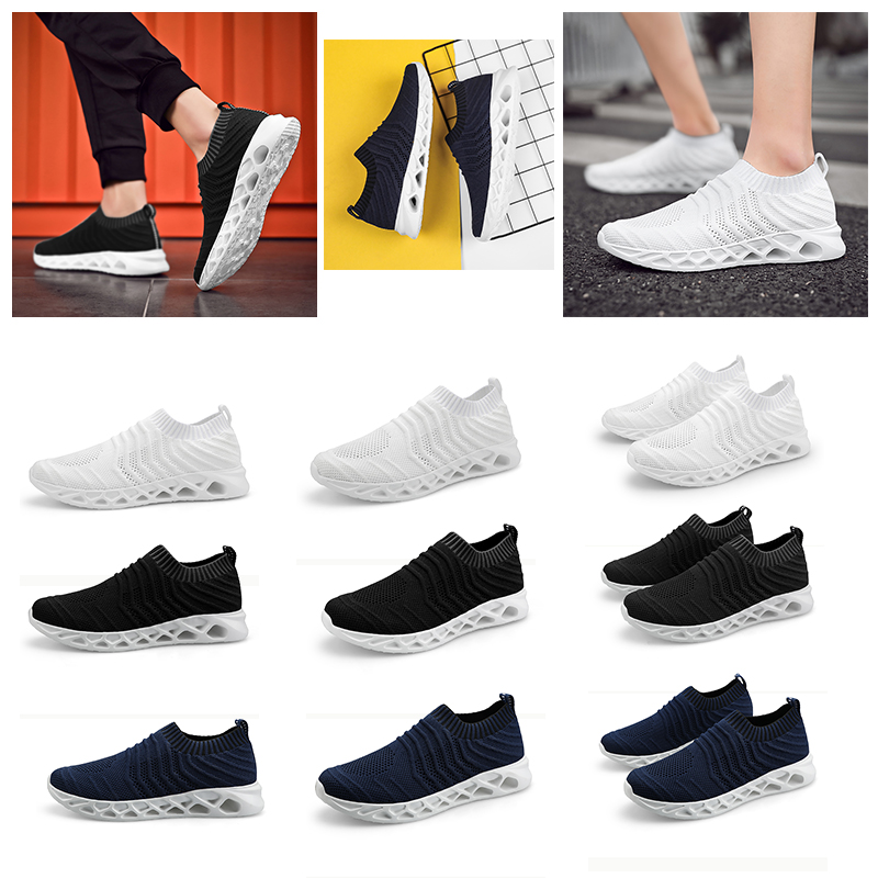 size 39-45 triple whie black blue men women running shoes comfortable breathable net surface trainers designer sneakers, A1
size 39-45 triple whie black blue men women running shoes comfortable breathable net surface trainers designer sneakers, A1