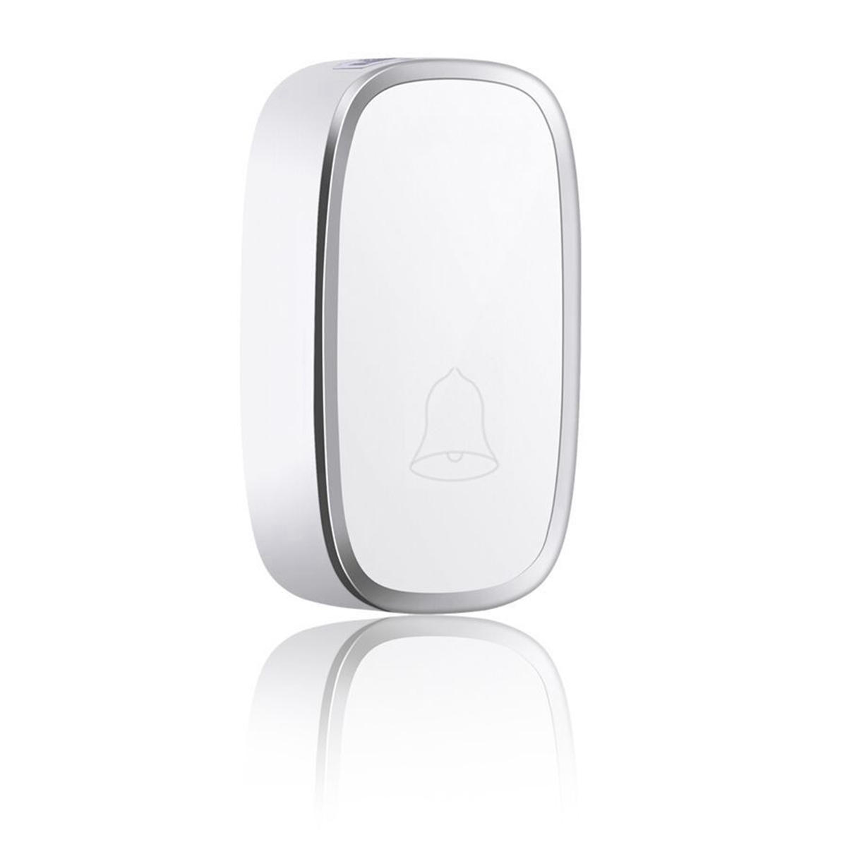 Wireless Chime Music Doorbell Transmitter + Receiver 110dB 4 Levels Voice Control Wireless Doorbell - A
Wireless Chime Music Doorbell Transmitter + Receiver 110dB 4 Levels Voice Control Wireless Doorbell - A