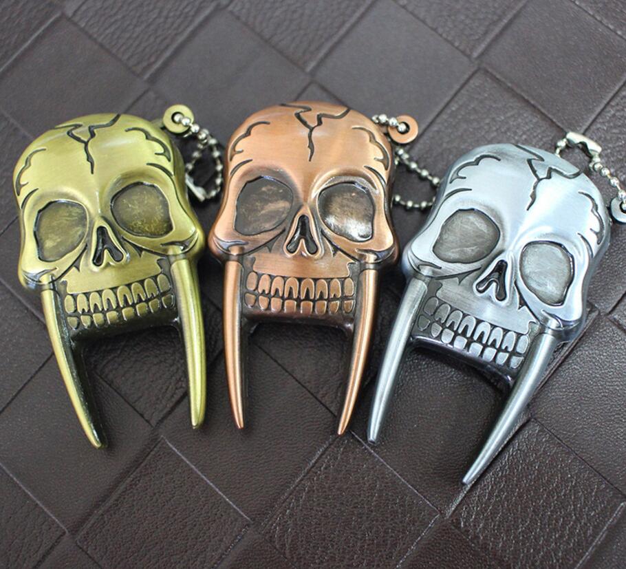 Skull Ghost Head lighter Cigarette Metal Butane Windproof Keychain Straight Lighter NO Gas for Cigar kitchen Smoking tool
Skull Ghost Head lighter Cigarette Metal Butane Windproof Keychain Straight Lighter NO Gas for Cigar kitchen Smoking tool