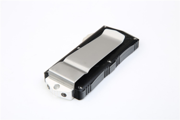 High End Mini Small Auto Tactical Knife D2 Double Edge Spear Point Titanium Blade CNC T6061 Handle EDC Knives With Repair tool
High End Mini Small Auto Tactical Knife D2 Double Edge Spear Point Titanium Blade CNC T6061 Handle EDC Knives With Repair tool