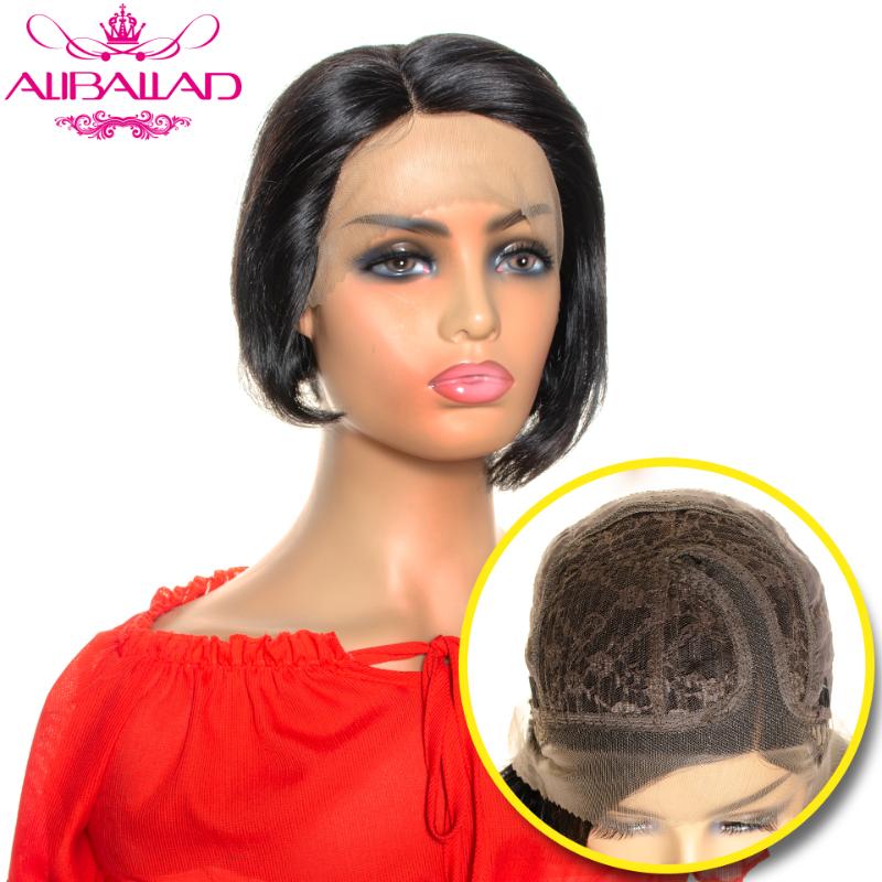 Short Human Hair Wigs Brazilian Remy Straight Head Seam Short Bob Pixie Cut Wig Side Part Lace Wig Natural Dark Human Hair, As pic
Short Human Hair Wigs Brazilian Remy Straight Head Seam Short Bob Pixie Cut Wig Side Part Lace Wig Natural Dark Human Hair, As pic