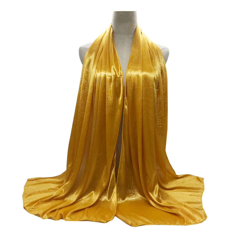 1pc high quality silk like scarves scarf shinny women fashion embossed paisley muslim hijabs
1pc high quality silk like scarves scarf shinny women fashion embossed paisley muslim hijabs