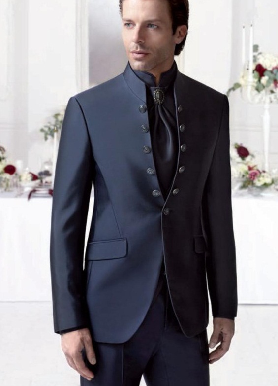 Classic Mandarin Lapel tuxedos groom wedding men suits mens wedding suits tuxedo costumes de smoking pour hommes men(Jacket+Pants+Tie) 218, Same as image
Classic Mandarin Lapel tuxedos groom wedding men suits mens wedding suits tuxedo costumes de smoking pour hommes men(Jacket+Pants+Tie) 218, Same as image