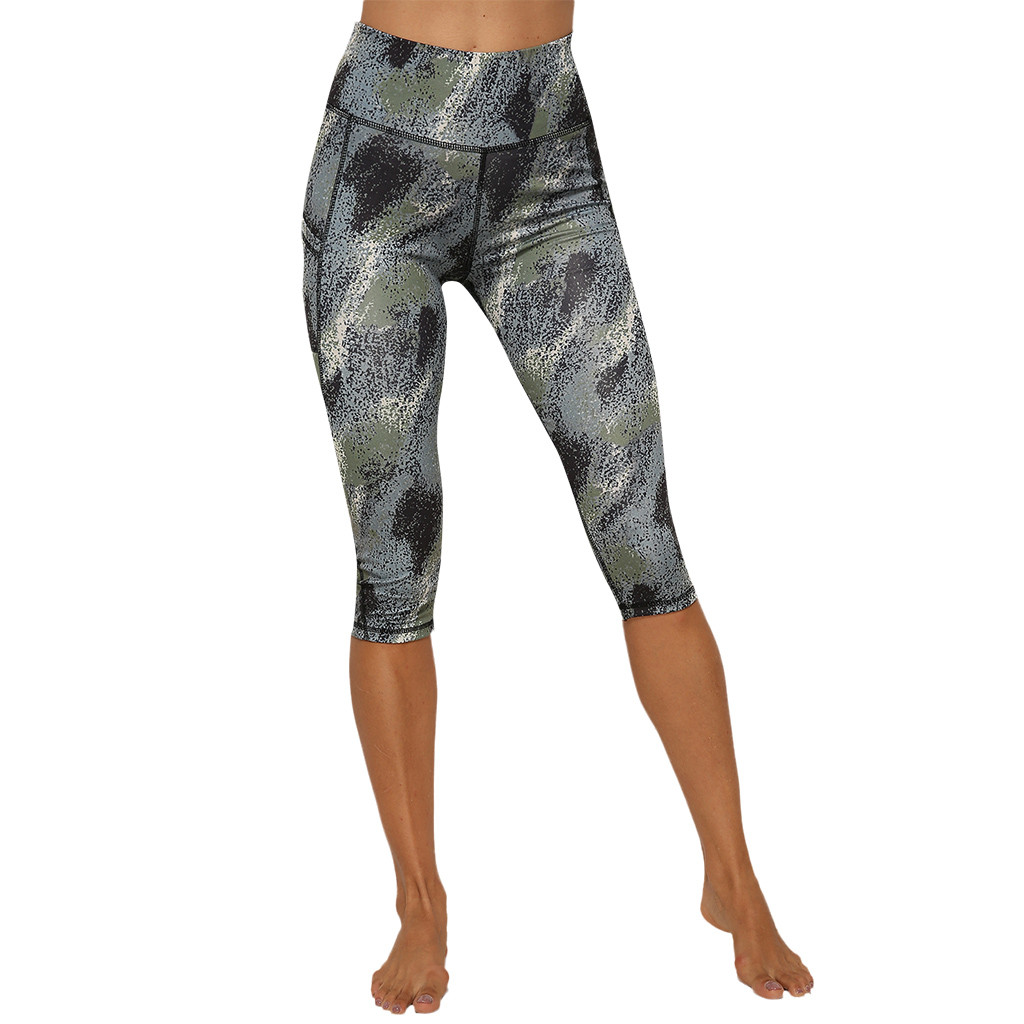 Women Leggings Camouflag Printing High Waist Yo ga Sports Mid-Calf Pants Fitness Sweatpans Femme Legging Workout Trousers, Camouflage
Women Leggings Camouflag Printing High Waist Yo ga Sports Mid-Calf Pants Fitness Sweatpans Femme Legging Workout Trousers, Camouflage