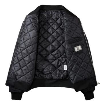 Wholesale men's Yokosuka embroidery jacket plus cotton thickening MA1 flight suit couple baseball uniform jacket, Black
Wholesale men's Yokosuka embroidery jacket plus cotton thickening MA1 flight suit couple baseball uniform jacket, Black
