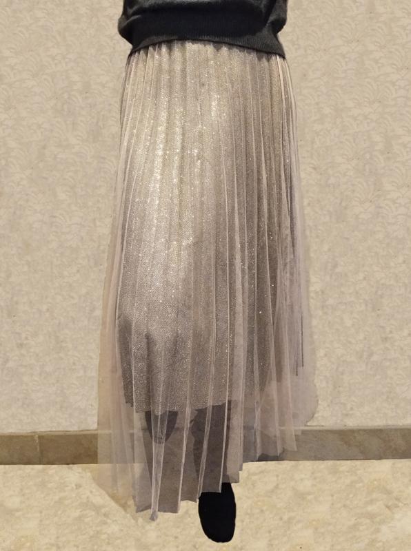 New Style Spring Summer Lace Reversible Skirts Women Long Tulle Skirt Pleated A Line Midi Skirt Chic High Waist Female, Beige
New Style Spring Summer Lace Reversible Skirts Women Long Tulle Skirt Pleated A Line Midi Skirt Chic High Waist Female, Beige