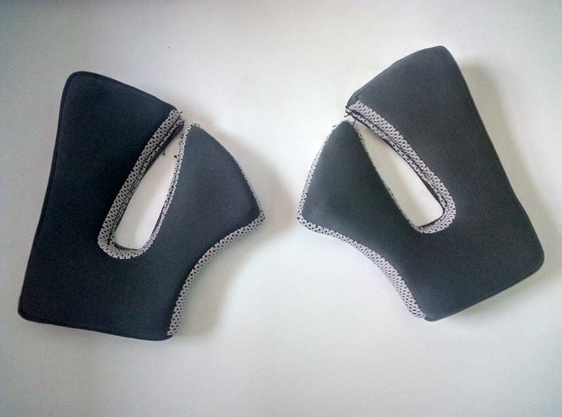 Motorcycle full face helmet lining adjust the size of the helmet special helmet liner