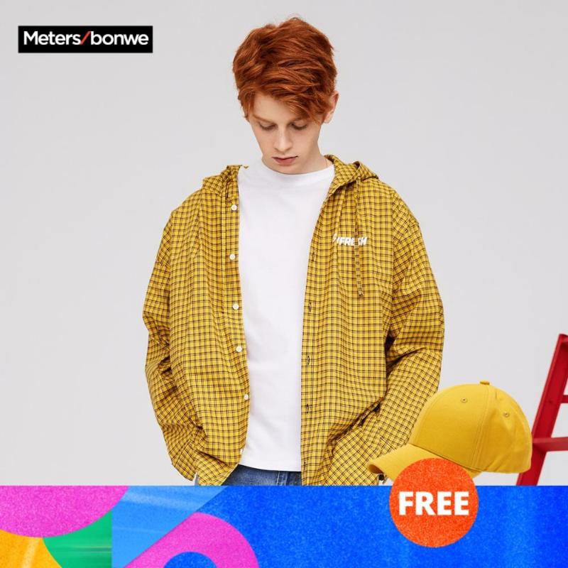 Metersbonwe 2020 Spring New Men Long Sleeve Shirt Loose Plaid student Shirt Leisure Handsome street With cap Men tops, Black group
Metersbonwe 2020 Spring New Men Long Sleeve Shirt Loose Plaid student Shirt Leisure Handsome street With cap Men tops, Black group