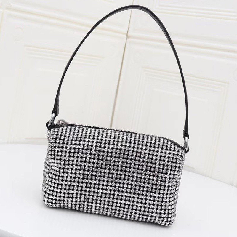 Ladies Crossbody Bags Shoulder Bag Wallets Fashion Rhinestone Shimmer Handle Carrying Women Basket Bag Bling Plain Free Shipping
Ladies Crossbody Bags Shoulder Bag Wallets Fashion Rhinestone Shimmer Handle Carrying Women Basket Bag Bling Plain Free Shipping