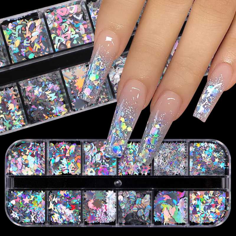 1 Box Nail Sequins Colorful Flakes Holographics Butterfly Nail Glitter Powder 3D DIY Sliders Dust For Art Decorations
1 Box Nail Sequins Colorful Flakes Holographics Butterfly Nail Glitter Powder 3D DIY Sliders Dust For Art Decorations