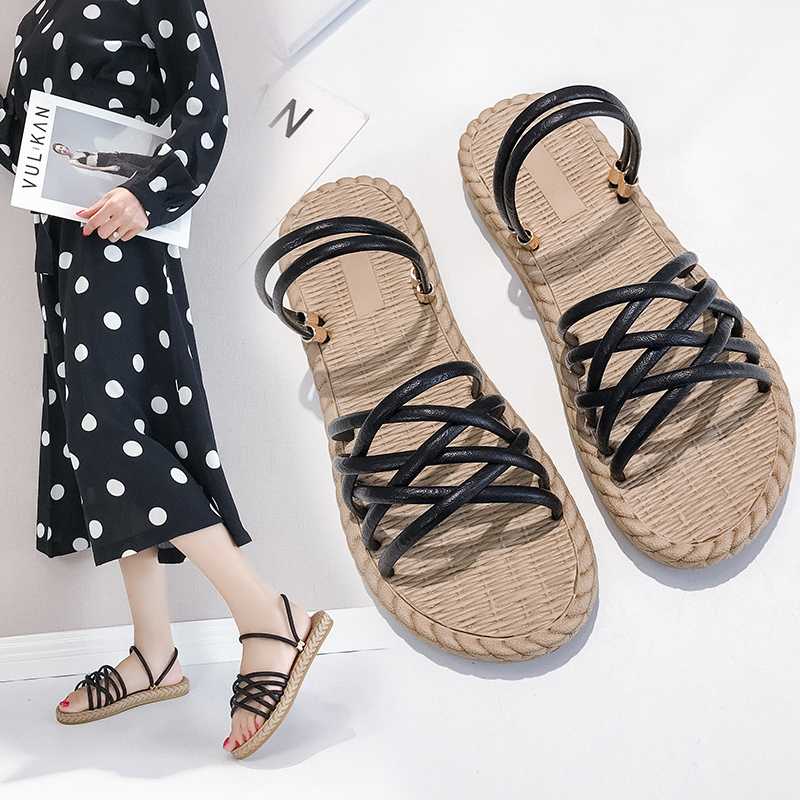 2020 Summer Beach Women Slippers Sandals Women Slippers Flat Heel Casual Ladies Shoes Outdoor Female Slides, Black
2020 Summer Beach Women Slippers Sandals Women Slippers Flat Heel Casual Ladies Shoes Outdoor Female Slides, Black