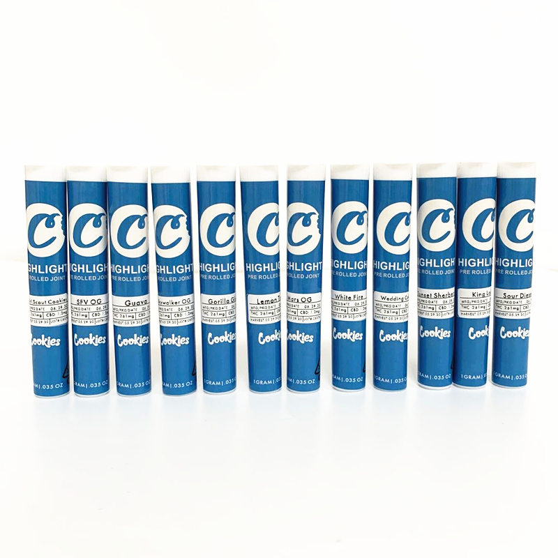 Cokies Pre Rolled Joint 1pcs PLASTIC TUBES Packaging with stickers 2020 moonrock Vape Pen Carts Cartridges DHL Free
Cokies Pre Rolled Joint 1pcs PLASTIC TUBES Packaging with stickers 2020 moonrock Vape Pen Carts Cartridges DHL Free