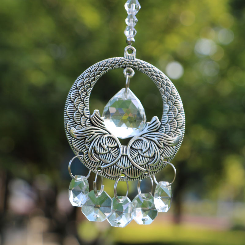 5PCS 20mm Crystal Ball Hanging Tibetan Owl Prism Pendant Rainbow Suncatcher Car Rear View Mirror Charm
5PCS 20mm Crystal Ball Hanging Tibetan Owl Prism Pendant Rainbow Suncatcher Car Rear View Mirror Charm