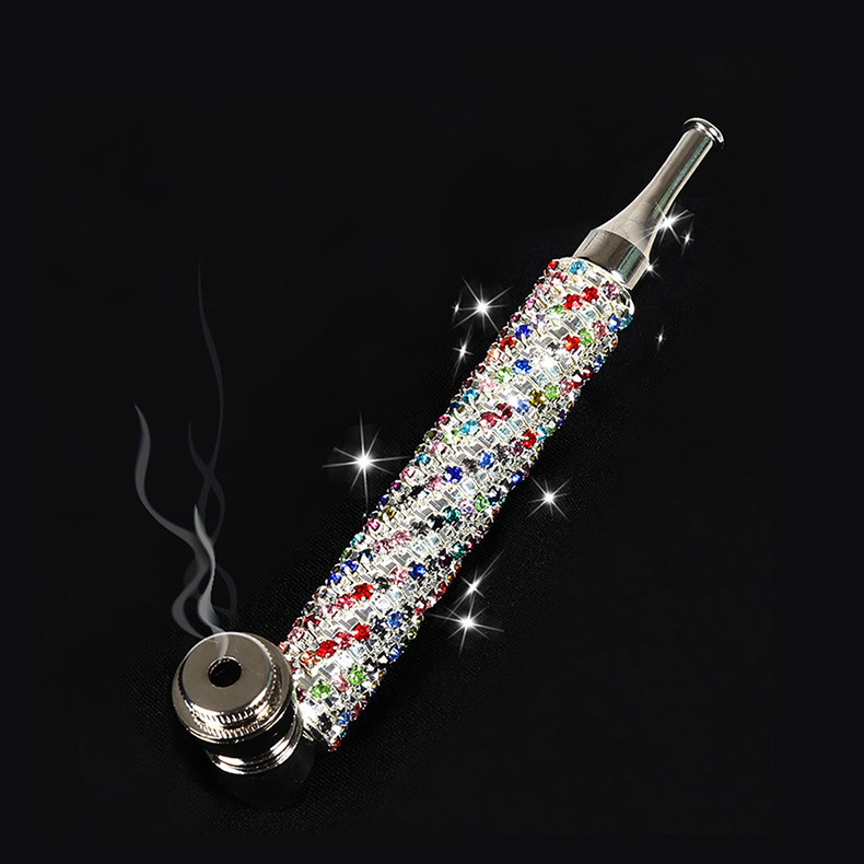 5" flash diamon metal pipe Creative personality alloy pipes smoke handpipe smoking accessories
5" flash diamon metal pipe Creative personality alloy pipes smoke handpipe smoking accessories