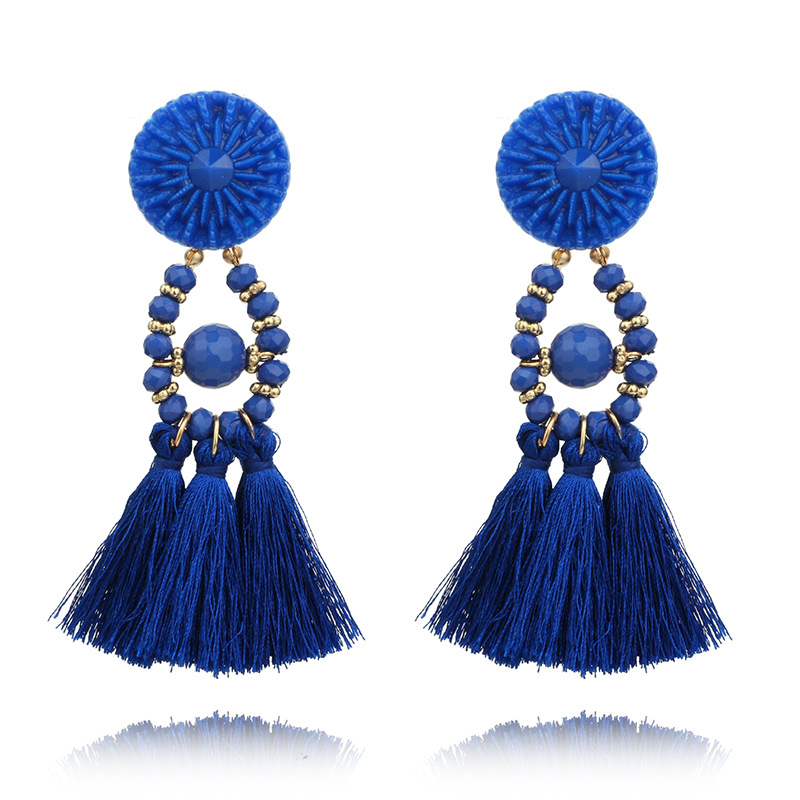 Womens Fashion Bohemian Earring 2020 Tassel earrings with Vintage ethnic style crystal tassel earrings Girls Jewelry Gift SKU4351
Womens Fashion Bohemian Earring 2020 Tassel earrings with Vintage ethnic style crystal tassel earrings Girls Jewelry Gift SKU4351