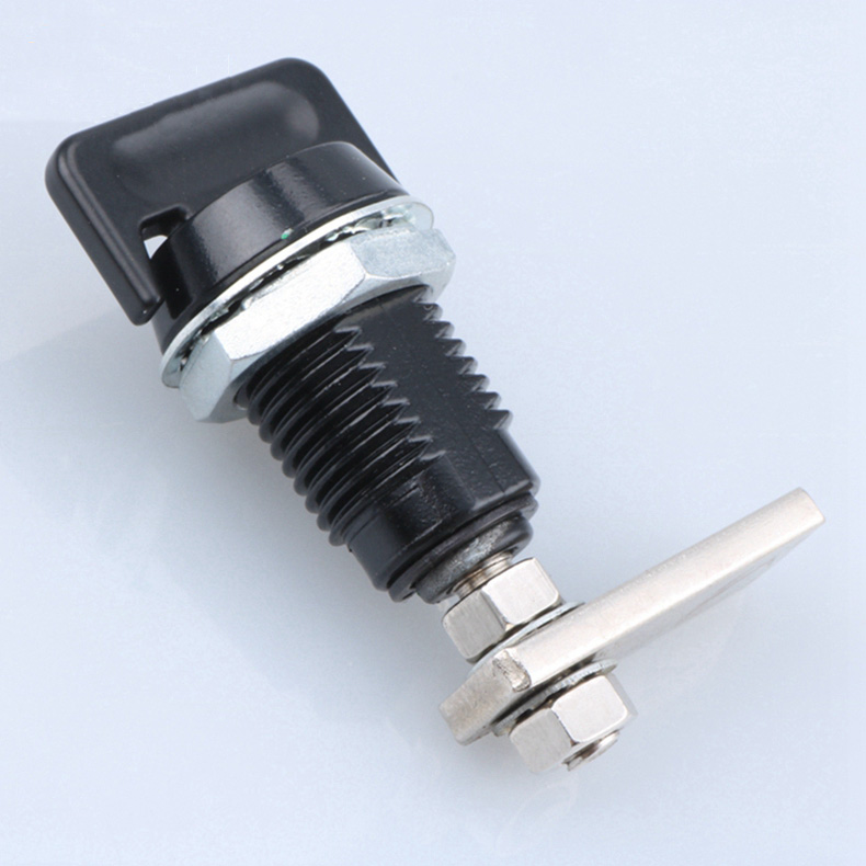 2pcs Cam drawer distribution network case door lock Turn knob Electric PS cabinet Switch control Turning tongue latch