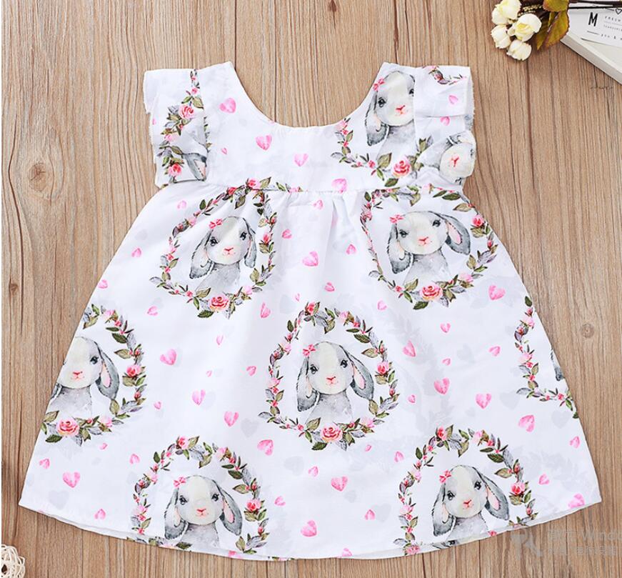 Baby Easter Day Sleeveless Rabbit Print Dress Girl O-Neck Skirt Kids Clothes One Piece ZHT 335, As picture
Baby Easter Day Sleeveless Rabbit Print Dress Girl O-Neck Skirt Kids Clothes One Piece ZHT 335, As picture