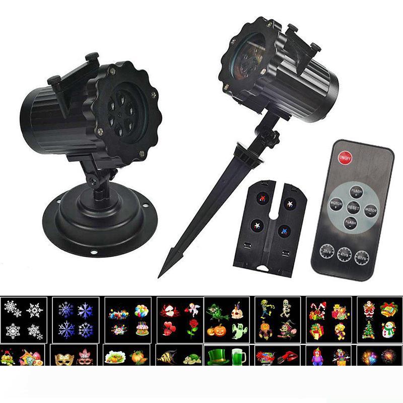Christmas Projector Lights 16 Pattern Replaceable Rotating Laser Projector Lamp Landscape Light for Outdoor Garden Christmas Halloween
Christmas Projector Lights 16 Pattern Replaceable Rotating Laser Projector Lamp Landscape Light for Outdoor Garden Christmas Halloween