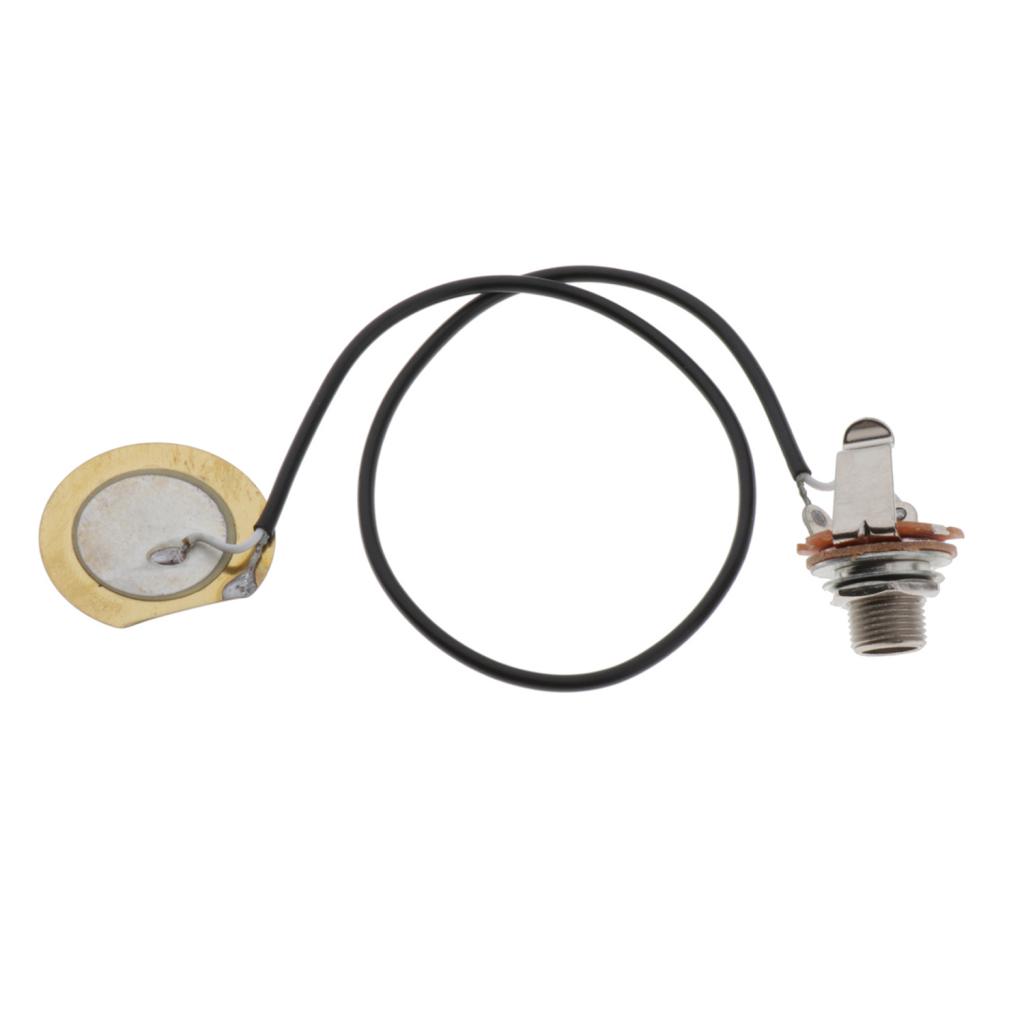 Passive Piezo Pickup Prewired Amplifier Transducer For Ukelele Violin Guitar
Passive Piezo Pickup Prewired Amplifier Transducer For Ukelele Violin Guitar